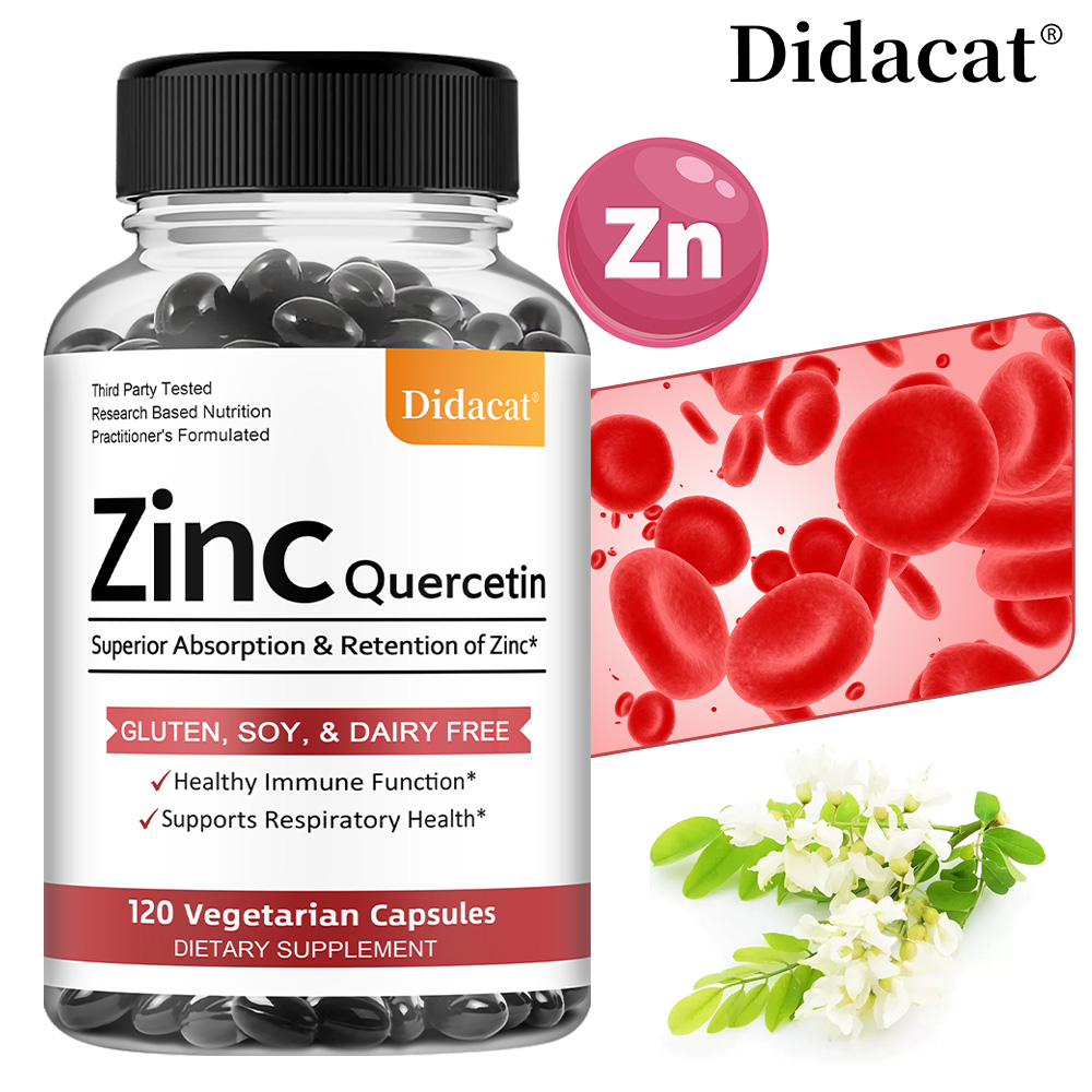 Wellness Quercetin - Capsule Vegetariane di Quercetina e Zinco,