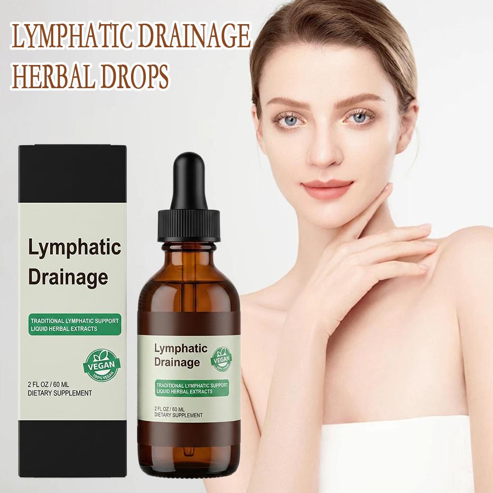 Herbal Wellness Liquid - Gocce Erboristiche per Drenaggio Linfatico 60ml,