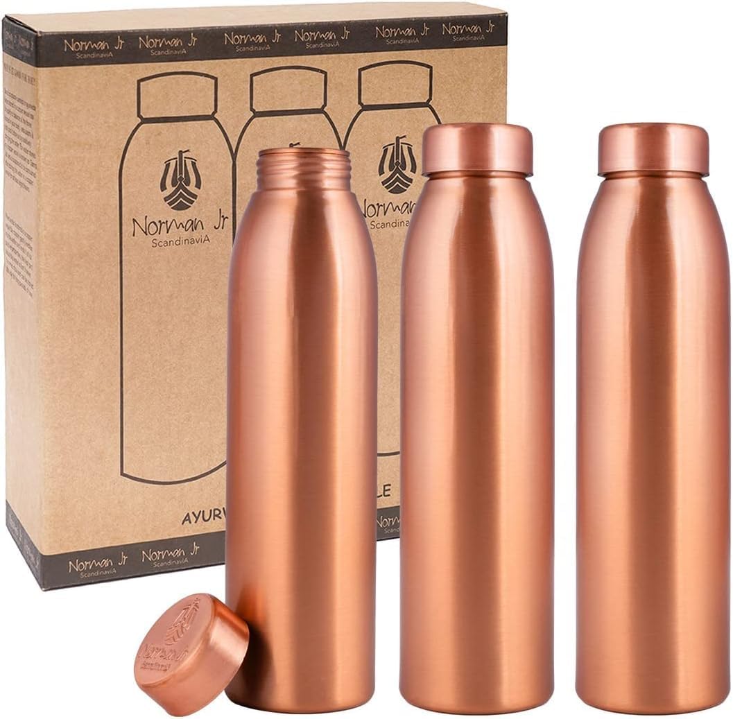 Ayurvedic & Herbal Wellness Kits - Set di 3 Bottiglie d'Acqua in