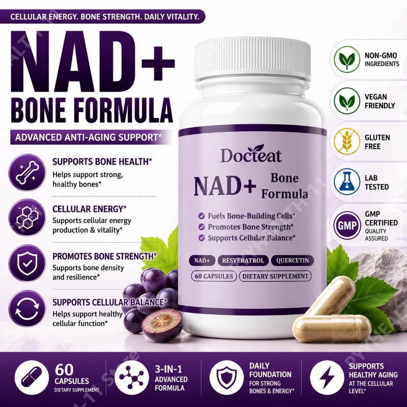 Wellness Quercetin - Capsule Docteat NAD+ con Resveratrolo e