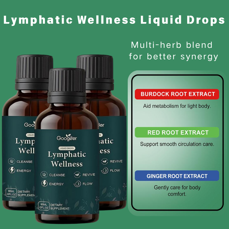 Herbal Wellness Liquid - Gocce Liquide per il Supporto Linfatico