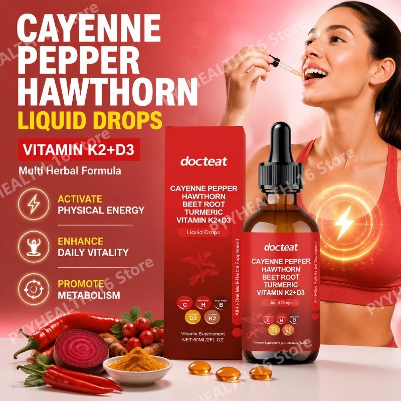 Herbal Wellness Liquid - Docteat Gocce Liquide di Vitamina K2+D3