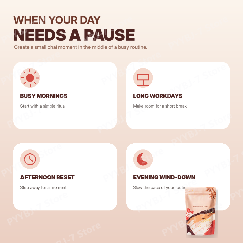 Tè alle Erbe Chai ai Funghi, M - Ayurvedic & Herbal Wellness Kits recensione e prezzo
