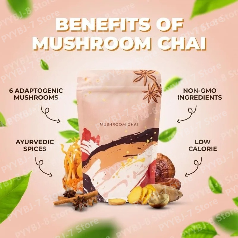 Tè alle Erbe Chai ai Funghi, M - Ayurvedic & Herbal Wellness Kits recensione e prezzo