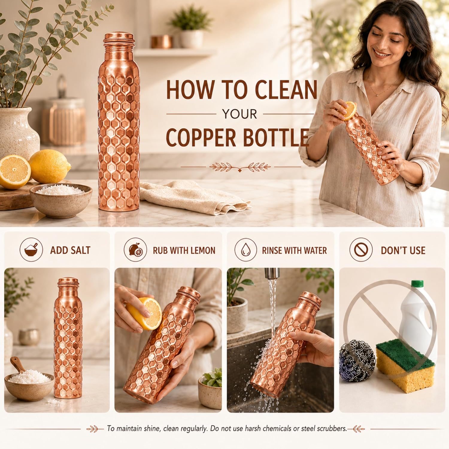 Set di 3 Bottiglie d'Acqua in  - Ayurvedic & Herbal Wellness Kits recensione e prezzo