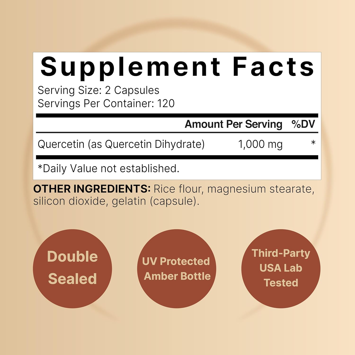 Supplemento capsule vegetarian - Wellness Quercetin recensione e prezzo