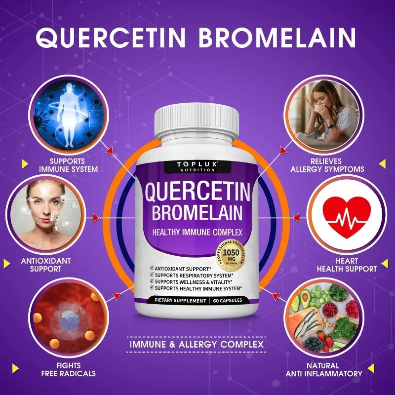 Capsule di Quercetina e Bromel - Wellness Quercetin recensione e prezzo